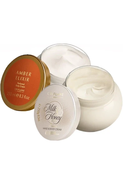 Milk & Honey Gold Besleyici El & Vücut Kremi-Amber Elixir Parfümlü Vücut Kremi