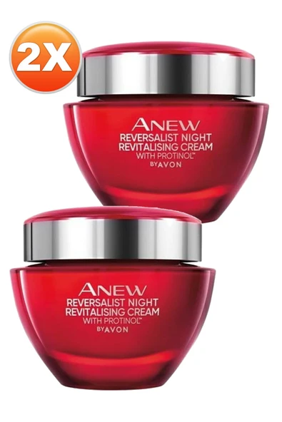 Anew Reversalist Yenileyici Gece Yüz Kremi 50 Ml. İkili Set - 2