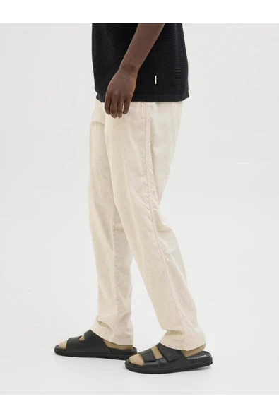 JACK JONES Erkek Bej Pamuklu Jogger 12274977 - 7