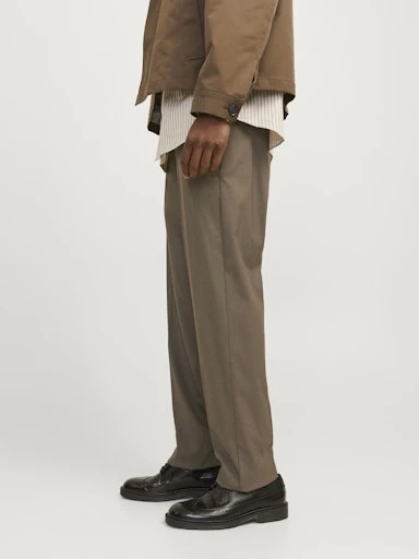 JACK JONES Erkek KAHVERENGİ Jogger Pantolon 12268303 - 6