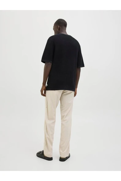 JACK JONES Erkek Bej Pamuklu Jogger 12274977 - 5