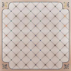 60x60 Pvc Petek Desen Asma Tavan Paneli 1Paket 20Ad 7.2m2