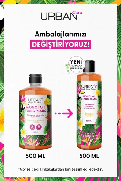 Urban Care Urban Body Series Monoi Refreshing Duş Jeli 500 ML - 2