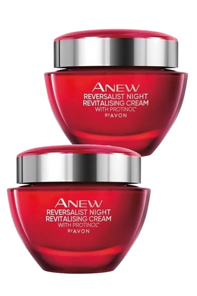 Anew Reversalist Yenileyici Gece Yüz Kremi 50 Ml. İkili Set