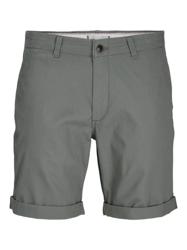 JACK JONES Erkek Haki Chino Şort 12182549
