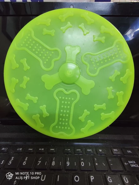 Köpek Frizbi YEŞİL 22x22 cm - 2