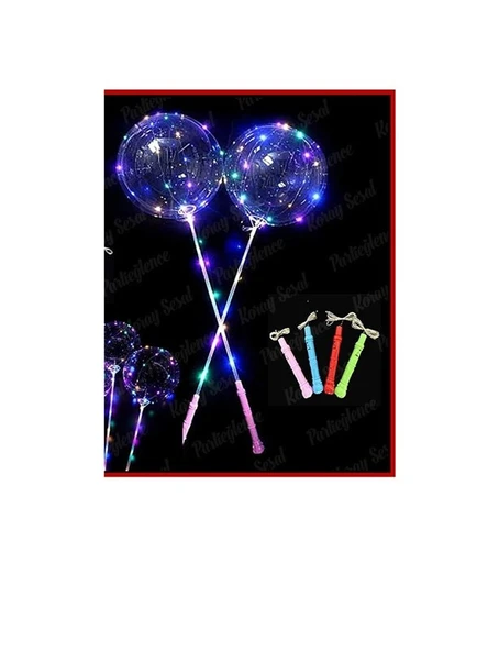 Işıklı Balon Pil Dahil Komple Set İthal - 2