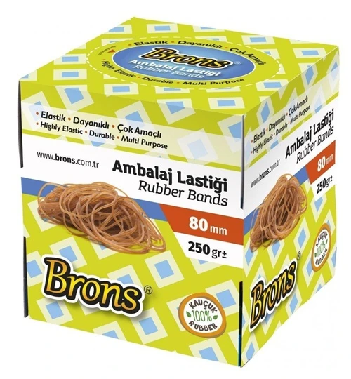 Brons Ambalaj Lastiği 250Gr Paket Lastik