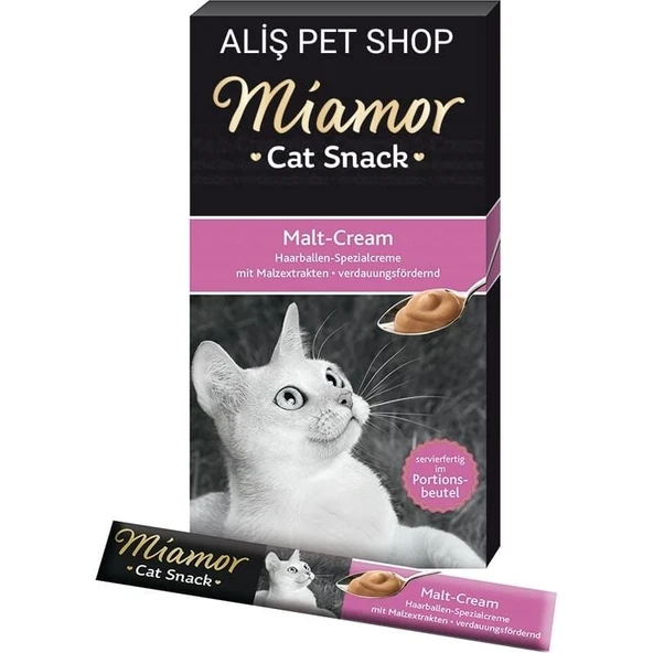 Miamor Cream Malt Kedi Ödülü 6x15 Gr