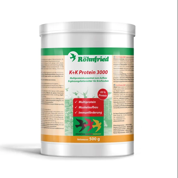Röhnfried K+K Eiweib 3000 Protein Konsantresi 500 Gr - 2