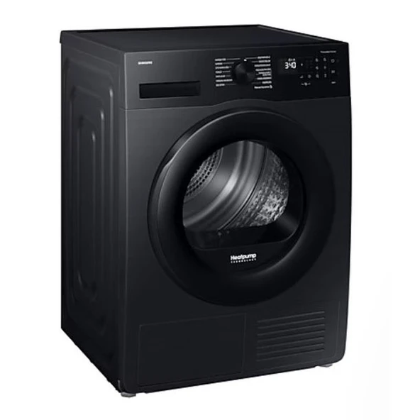 Samsung DV90DG52A0ABAH 9 Kg A+++ Siyah Çamaşır Kurutma Makinesi - 2