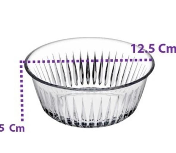 Paşabahçe 530156 330cc 6Lı Frezya Kase Takımı - 2