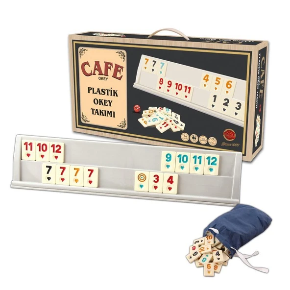 Star Oyun Cafe Plastik Okey Takımı