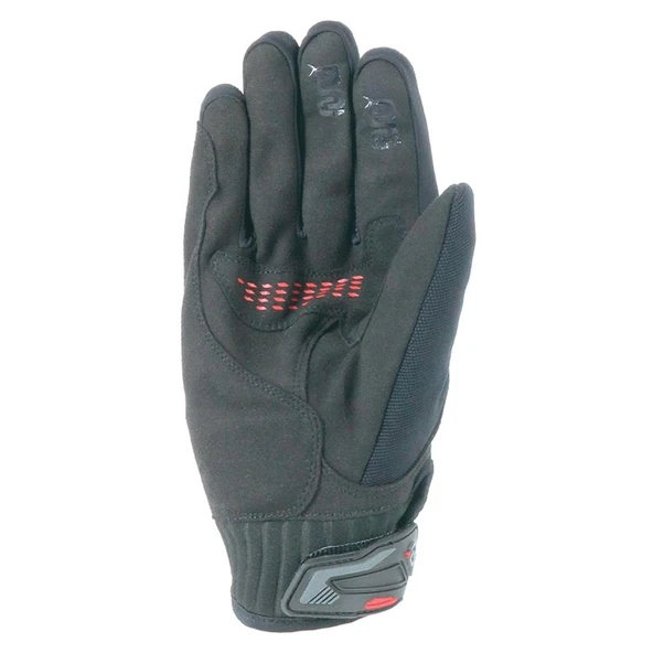 OJ LEVER SİYAH KORUMALI MOTOSİKLET ELDİVENİ M - Resim 3