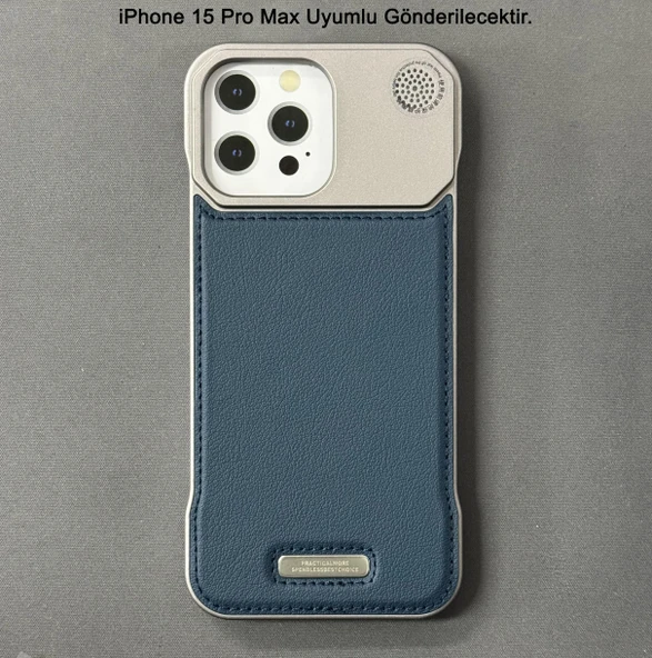 iPhone 15 Pro Max Parfümlü Koku Hazneli MagSafe Uyumlu Deri Kılıf ürün görseli