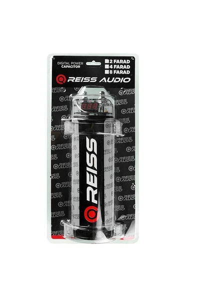 Reiss Audio Rs-cap4f 4 Farad Kapasitör Akünüze Kıymayın - 2