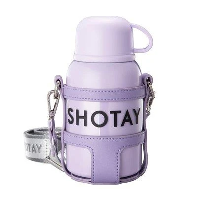 Shotay Turtle Çocuk Termos Matara 520Ml Lila