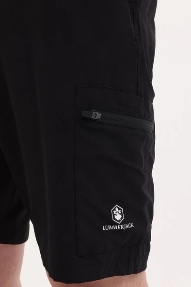 Lumberjack ML ALEX 20SN521 5FX 101982999 Erkek Şort Siyah S-XXL - 4