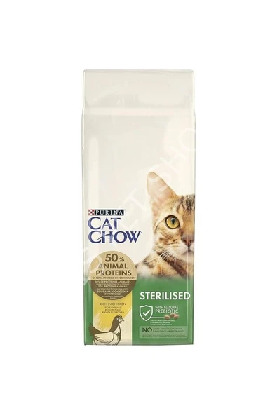 Purina Cat Chow Tavuk Etli Kısırlaştırılmış Kedi Maması 15 Kg