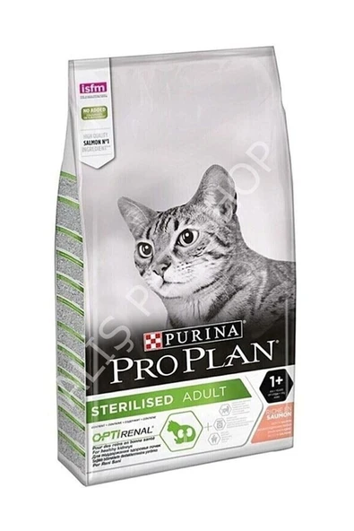 Pro Plan Sterilised Kısırlaştırılmış Adult Somonlu Kedi Maması 10 Kg