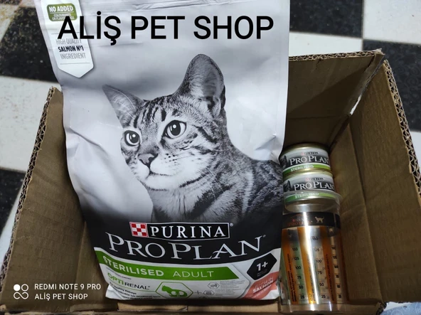 Pro Plan Sterilised Somonlu Kısırlaştırılmış Kedi Maması 1.5 Kg (+2x85 Gr Konserve Hediyeli ) - 3
