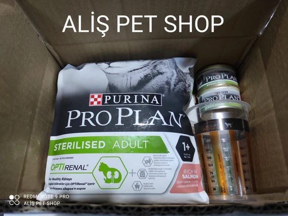 Pro Plan Sterilised Somonlu Kısırlaştırılmış Kedi Maması 1.5 Kg (+2x85 Gr Konserve Hediyeli ) - 4