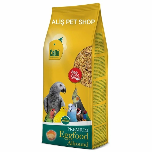 Cede Tüm Kuşlar İçin Kullanıma Hazır Nemli Mama 10KG