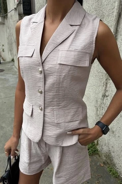 Yelek Şort Viscon Takım 10156-17 - 4