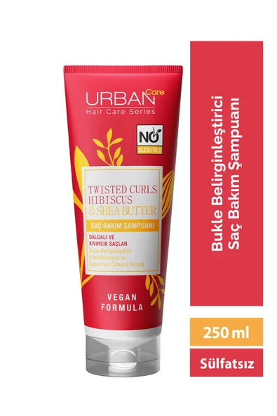 URBAN CARE TWISTED CURLS HIBISCUS SAÇ ŞAM.250MLx24