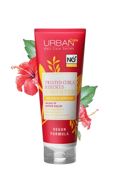 URBAN CARE TWISTED CURLS HIBISCUS SAÇ ŞAM.250MLx24 - 3