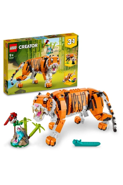 LEGO ® Creator Muhteşem Kaplan 31129 - 9+ Yaratıcı Oyuncak Yapım Seti (755 Parça)