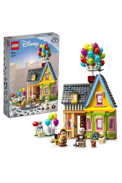 LEGO ® | Disney Yukarı Bak Evi 43217 - 9 Inşa Edilebilir Yaratıcı Set (598 PARÇA)