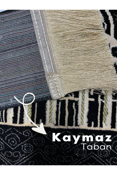 Buhara Tekstil Kubbetü's-Sahre Motifli Kalın Seccade - 3