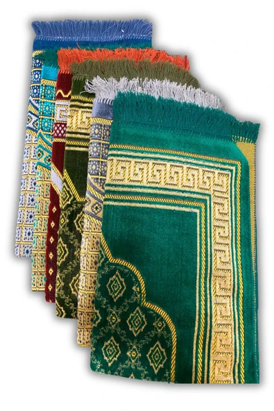 Buhara Tekstil Kadife Seccade Kaliteli Şpinger Hac Umre Mevlid Hediyelik