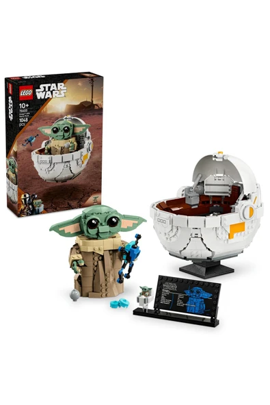 LEGO ® Star Wars™ Uçan Bebek Arabalı Grogu™ 75403 - 10+ Yaratıcı Oyuncak Yapım Seti (1048 Parça)