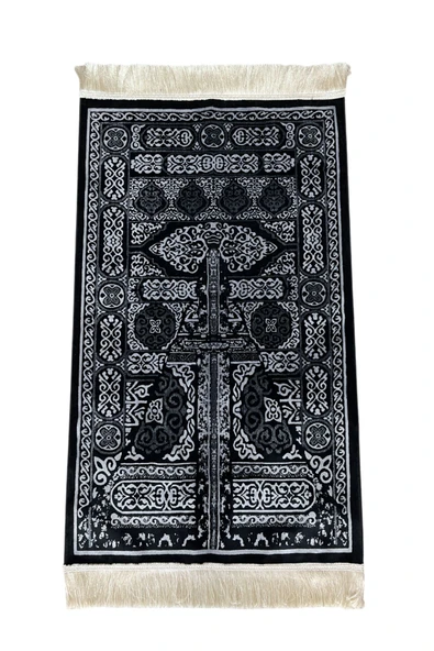 Buhara Tekstil Kabe Örtüsü Lüx Dokuma Siyah Seccade