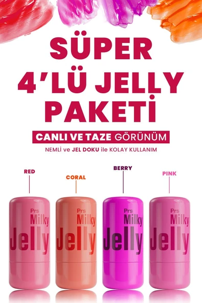 PROCSIN SÜPER DÖRTLÜ JELLY PAKETİ