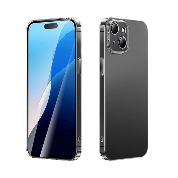 iPhone 15 Kılıf Toz Önleyici Helo Kapak - Resim 7