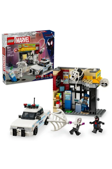 LEGO ® Marvel Spider-Verse: Miles Morales, Spot'a Karşı 76311 - 9+ Oyuncak Yapım Seti (375 Pr)
