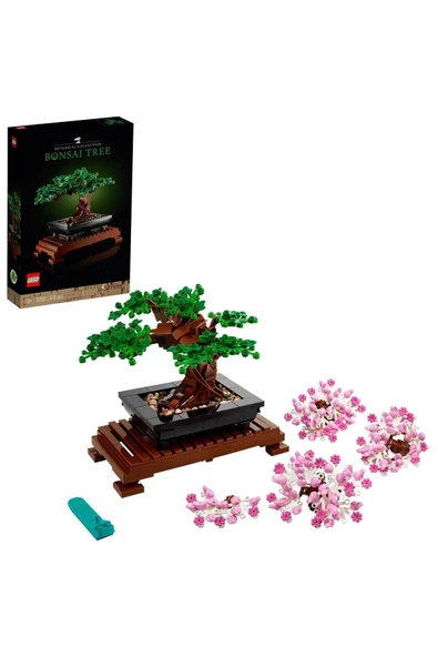 LEGO ® Icons Bonsai Ağacı 10281 - 18+ Yaratıcı Model Yapım Seti (878 Parça)