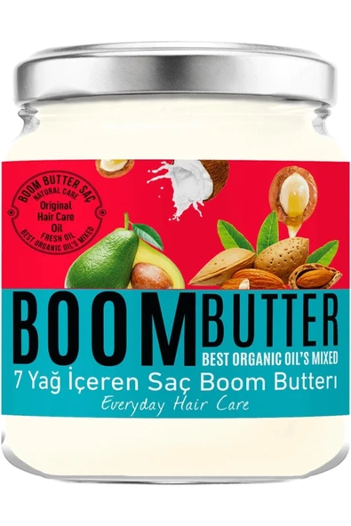 Kozmetik market Marka: Boom Butter Saç Bakım Yağı 190 Ml Kategori: Saç Serum Ve Yağı