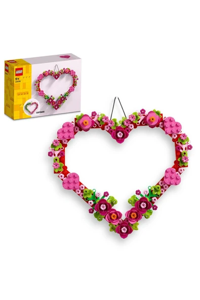 LEGO ® Iconic Kalp Süsü 40638 - 9+ Yaratıcı Model Yapım Seti (254 Parça)