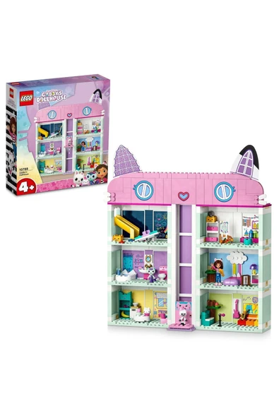 LEGO ® Gabby's Dollhouse Gabby's Dollhouse 10788 - 4+ Oyuncak Yapım Seti (498 Parça)