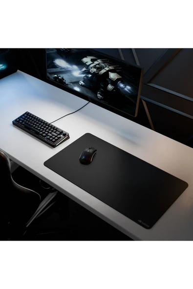 Dikişsiz Kenar Siyah XLE Mousepad 610mm x 355mm - 5