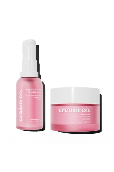 Cream Co. Canlandırıcı Cilt Tonu Eşitleyici Aydınlatıcı Dolgunlaştırıcı Nemlendirici Ikili