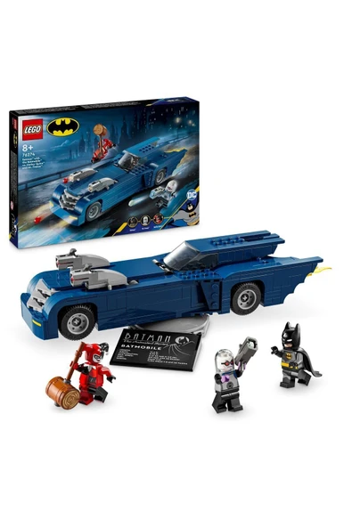LEGO ® DC Batman™ Batmobile™ ile Harley Quinn™ & Mr. Freeze™’e Karşı 76274 - 8+ Oyuncak Seti (435 Pr)