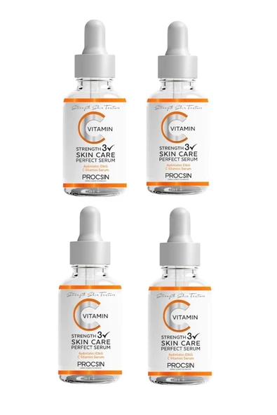 PROCSIN 4’lü Aydınlatıcı ve Ton Eşitleyici Serum