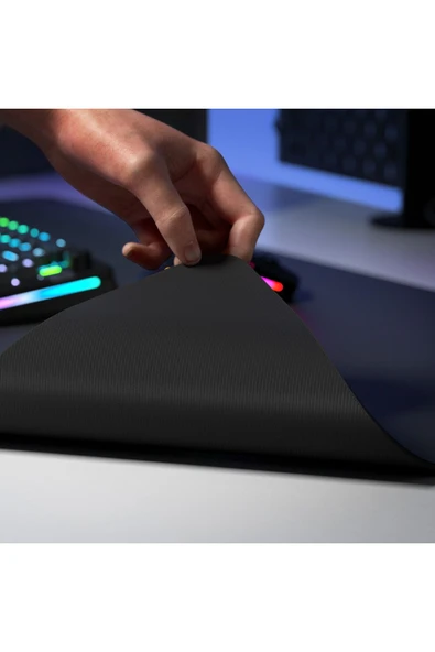 Dikişsiz Kenar Siyah XLE Mousepad 610mm x 355mm - 7
