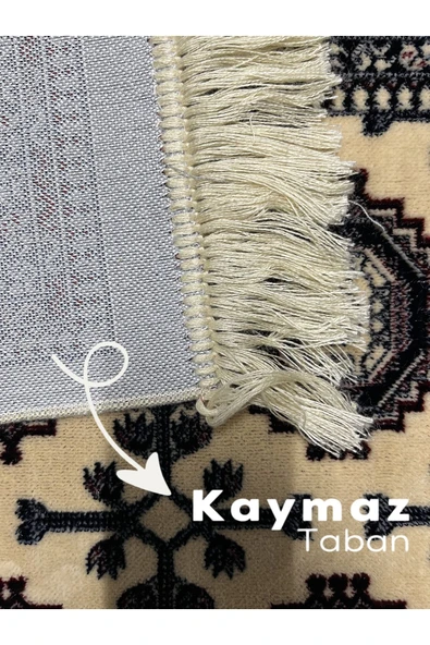Buhara Tekstil Klasik Desenli Kadife Seccade - 3