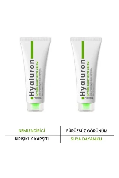 PROCSIN Hyaluron Nemlendirici Krem 50 ml 2 Adet